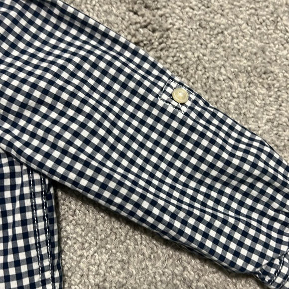Gap 3T Gingham Button Up - Picture 3 of 3